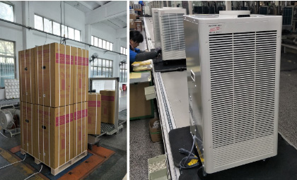 冬夏機(jī)電進(jìn)入17年工業(yè)移動(dòng)冷氣機(jī)生產(chǎn)旺季